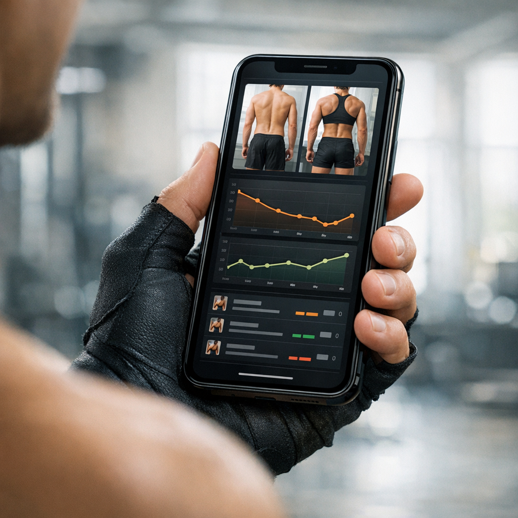 PumpPal Workout App: Track Progress with Photos, Body Measurements & Custom Plans — No Subscription Required