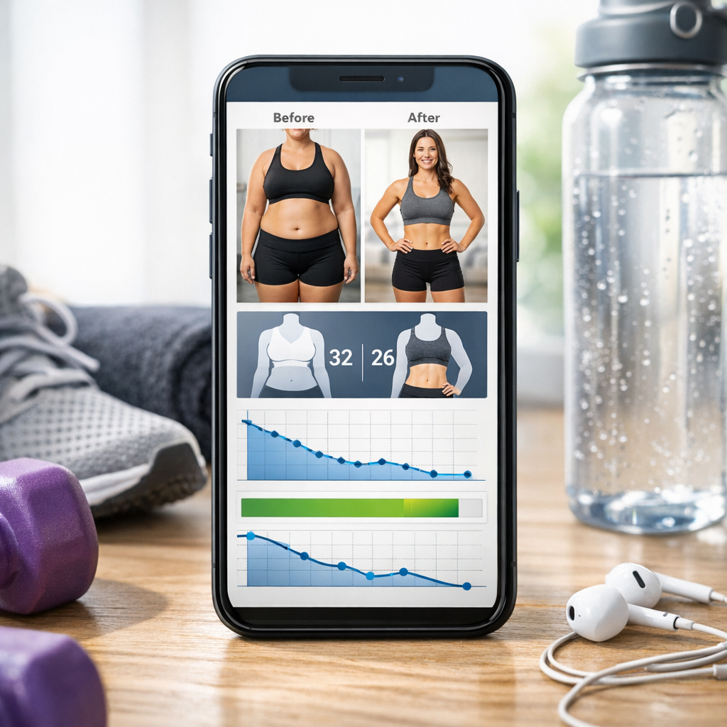 PumpPal: The Ultimate Progress Tracker with Photos, Measurements, and Lifetime Access