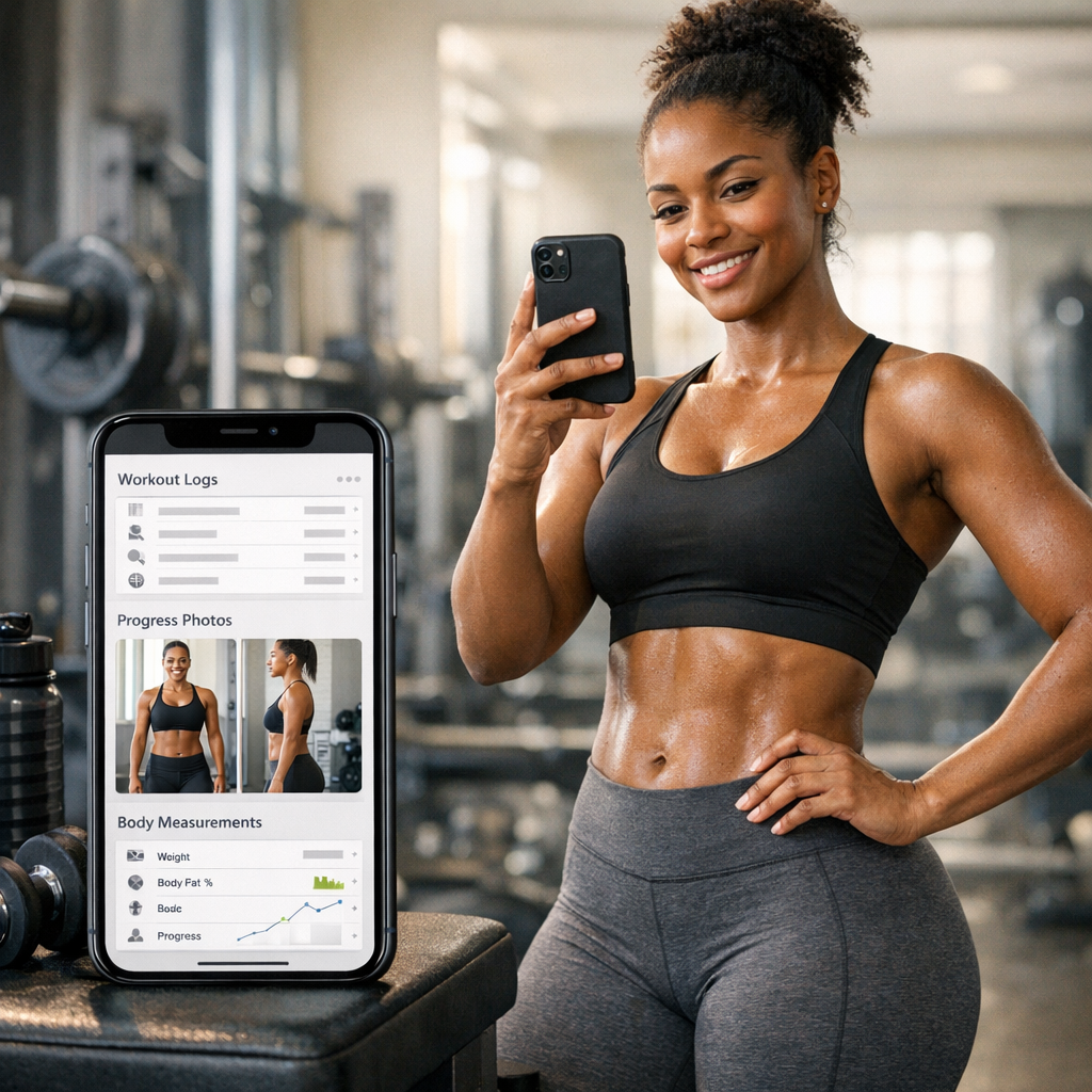 PumpPal: Your Ultimate Workout Tracker with Progress Photos and Body Measurements—No Subscription Needed